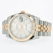 Rolex Datejust 36 Silver Index 18K Yellow Gold and Stainless Steel 116233