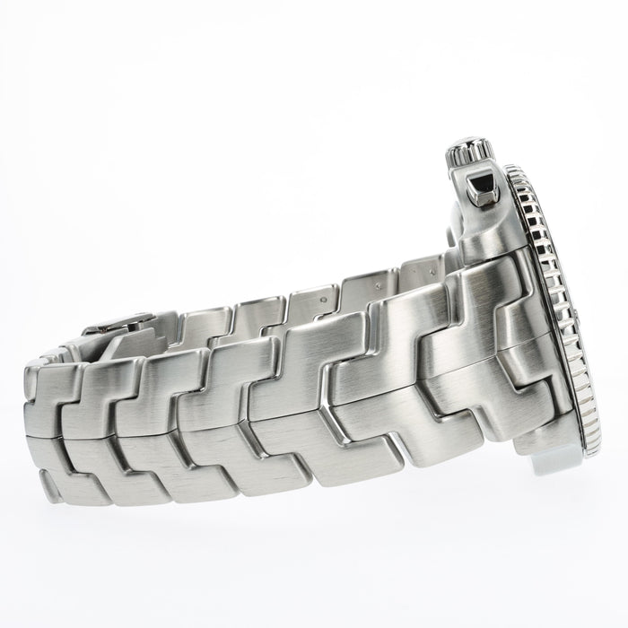 Tag Heuer Link Chronograph Silver Dial 42mm Stainless Steel CJ1111