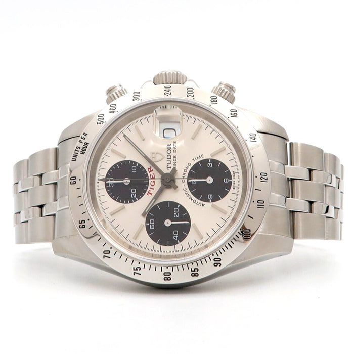 Tudor Prince Date Chronograph Silver Dial 40MM Stainless Steel Automatic 79280