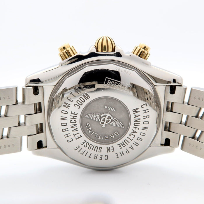 Breitling Chronomat Evolution White Dial 44MM Automatic Chronograph B13356