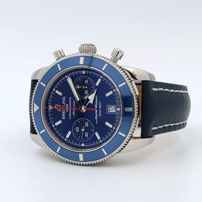 Breitling Superocean Heritage Chronograph Automatic Chronograph Blue Dial A23370