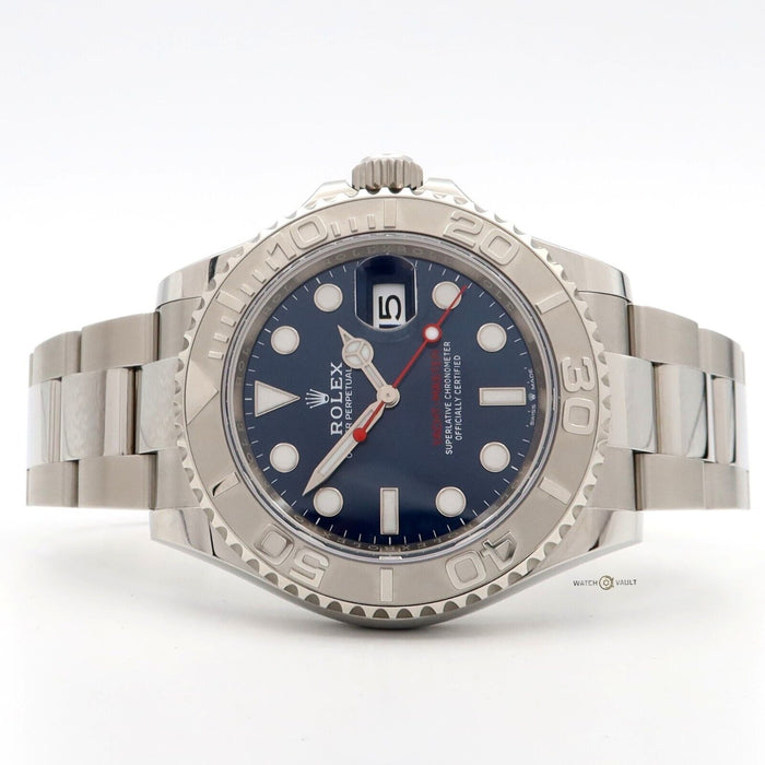 Rolex Yacht-Master 40 Stainless Steel Platinum Blue Dial 40MM Automatic 126622