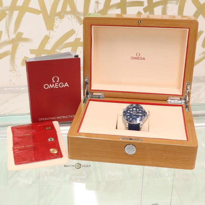 Omega Seamaster Diver 300M Automatic Blue Dial 42MM Steel 210.32.42.20.03.001