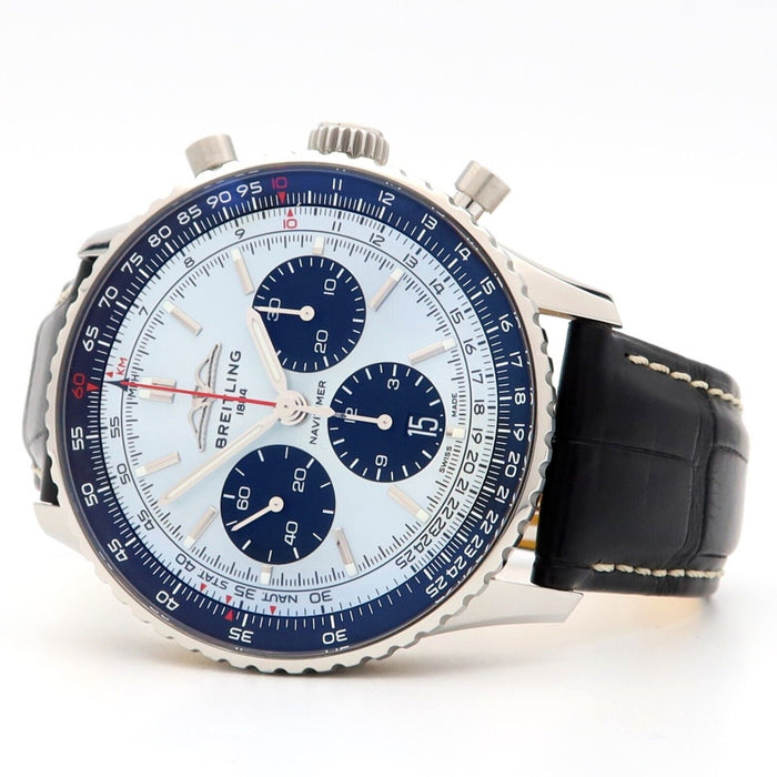 Breitling Navitimer B01 Chronograph 43 Blue Dial Automatic Steel 43MM AB0138