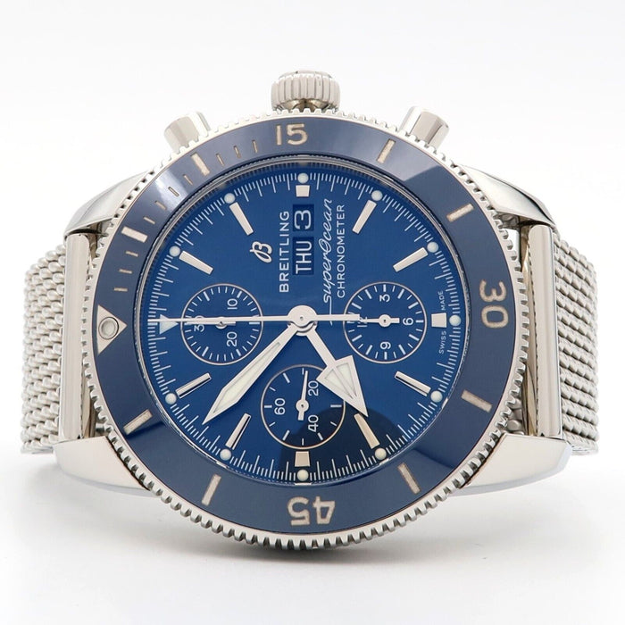 Breitling Superocean Heritage II Chrono Blue Dial Automatic 44MM BX/PRS A13313