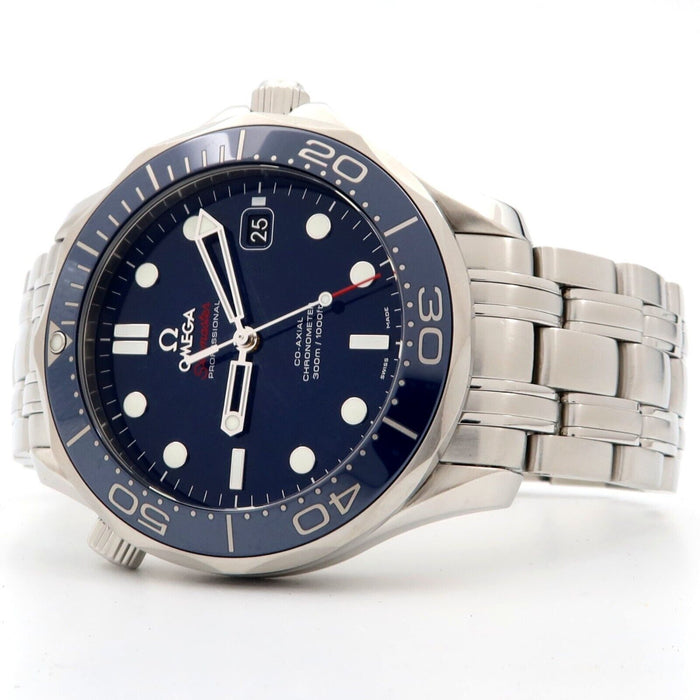 Omega Seamaster Blue Dial Automatic Co-Axial 41MM Steel 212.30.41.20.03.001
