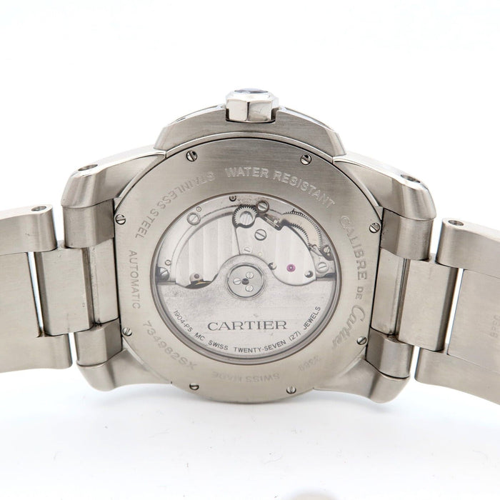 Cartier Calibre De Cartier Silver Dial 42MM Automatic Stainless Steel W7100015