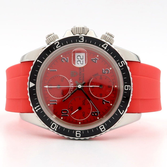 Tudor Prince Date Tiger Red Dial Chronograph 40MM Automatic 79270P