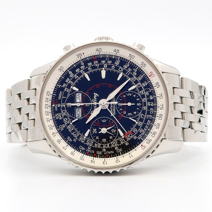Breitling Navitimer Montbrillant Datora Black Dial Automatic 43MM Steel A21330