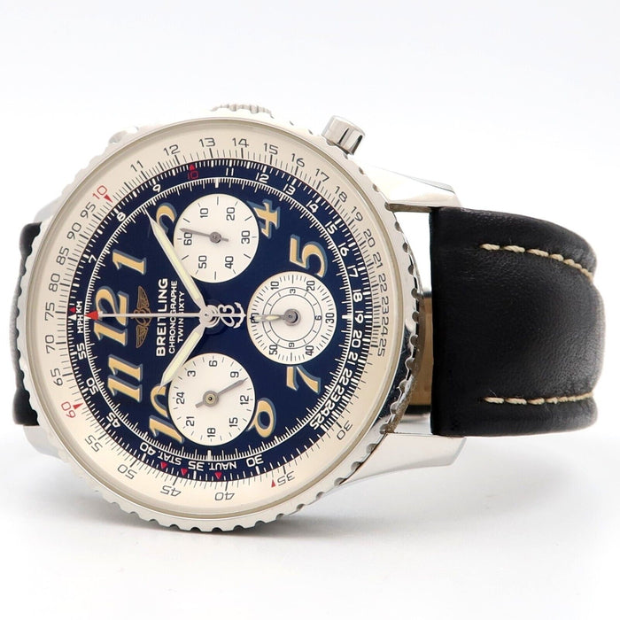 Breitling Navitimer Twin-Sixty Chronograph Black Dial 42MM Automatic A39022.1