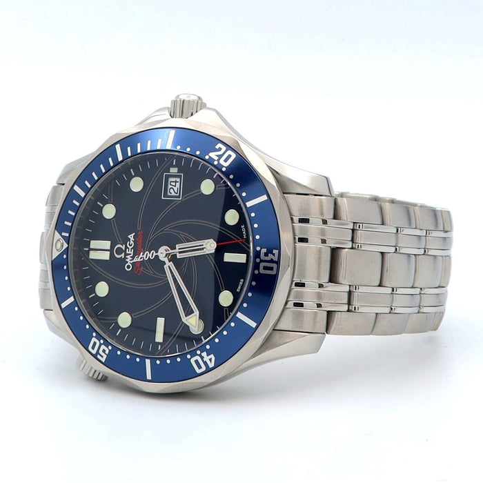 Omega Seamaster 300m 41mm Blue Dial James Bond 007 PAPERS 2226.80