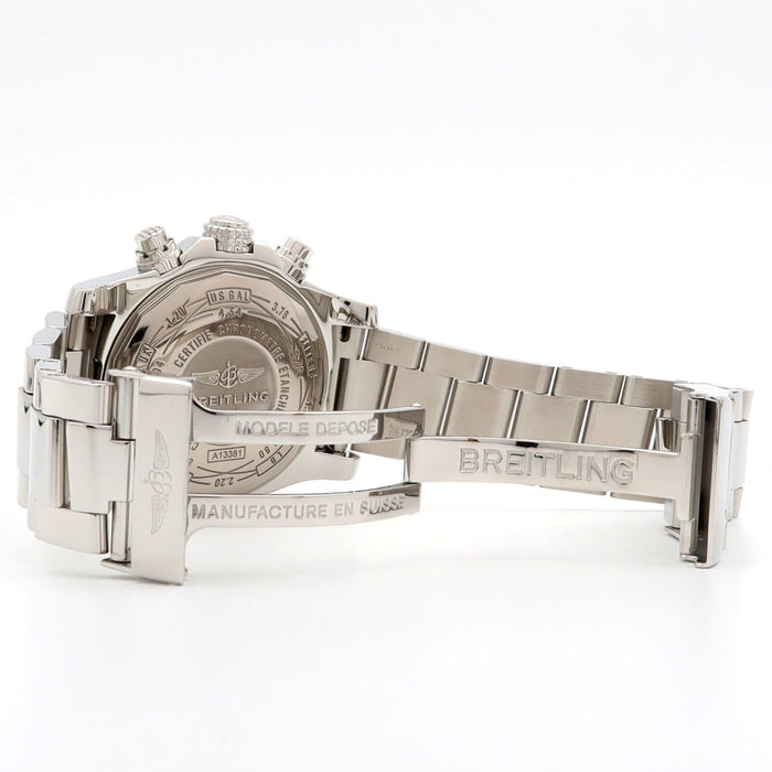 Breitling Avenger II Stainless Steel Chronograph Black Dial 43MM A13381