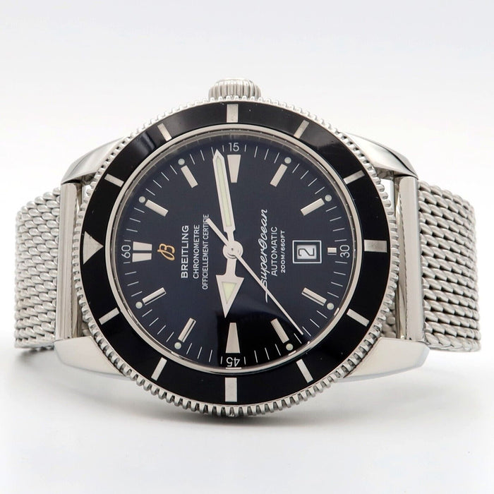 Breitling Superocean Heritage 46 Black Dial Automatic Stainless Steel A17320
