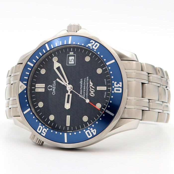 Omega Seamaster 007 James Bond Blue Dial Automatic 41MM Stainless Steel 2537.80