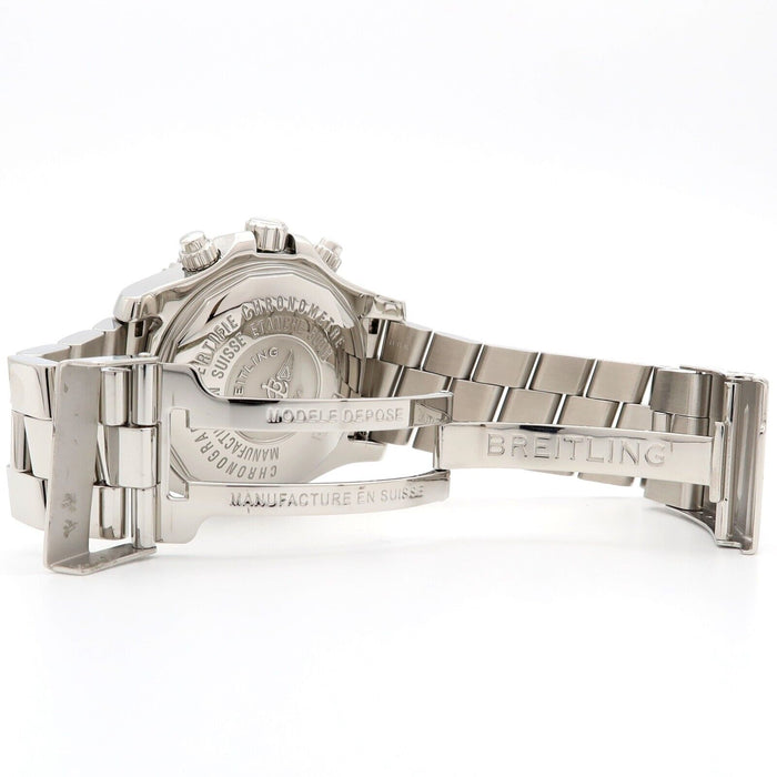 Breitling Superocean Chronometre 18K Rose Gold & Steel Black Dial 500M C13341