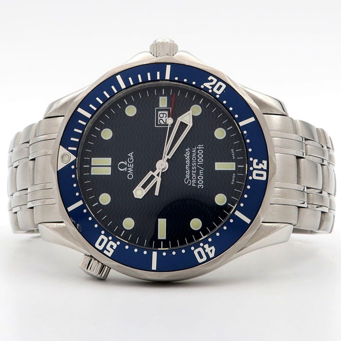 Omega Seamaster Professional 300M Stainless Steel 41mm Quartz Blue Dial 2541.80