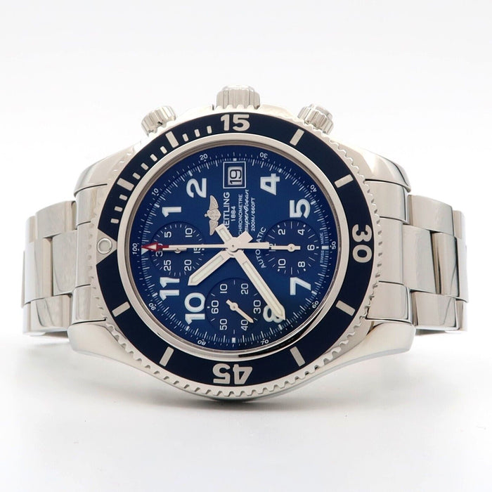 Breitling Superocean Chronograph Blue Dial 42MM Stainless Steel Automatic A13311