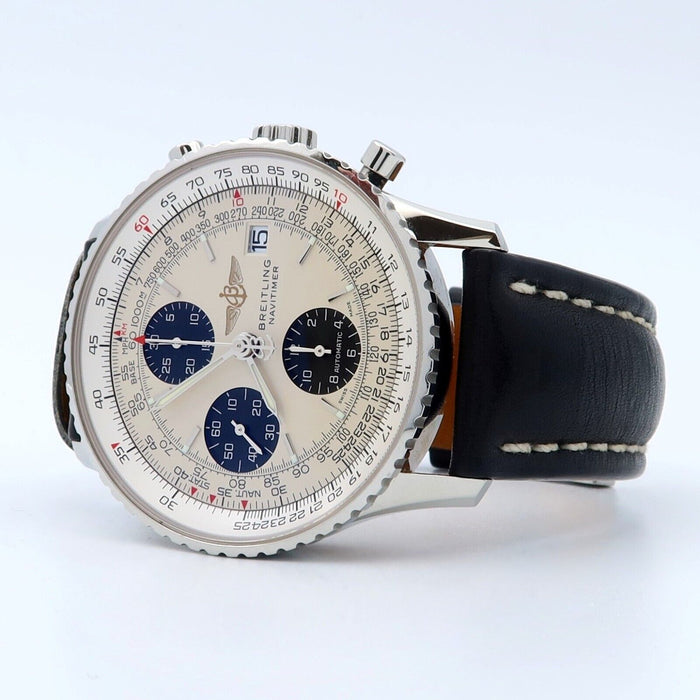 Breitling Navitimer Heritage Automatic 41mm Chronograph Silver Dial A13324