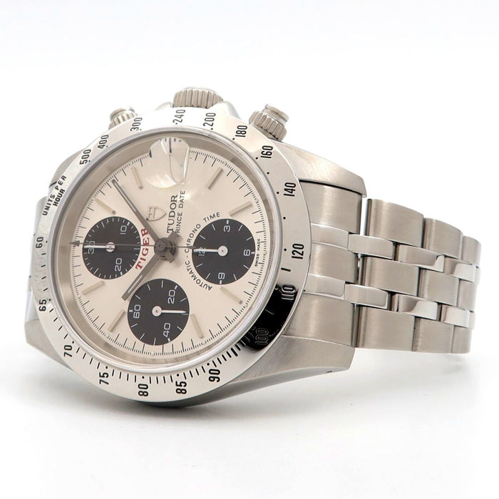 Tudor Prince Date Chronograph Silver Dial 40MM Stainless Steel Automatic 79280