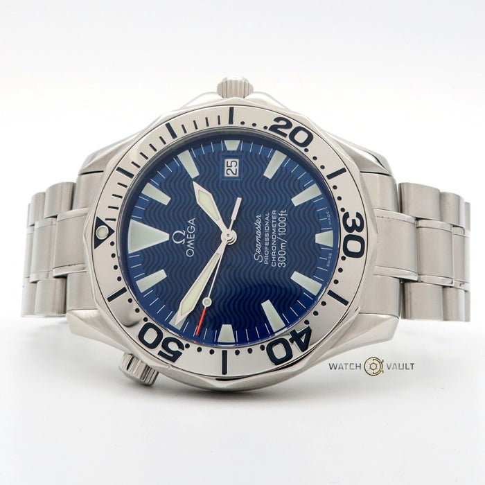 Omega Seamaster 300M Electric Blue Dial Automatic 41MM Stainless Steel 2255.80