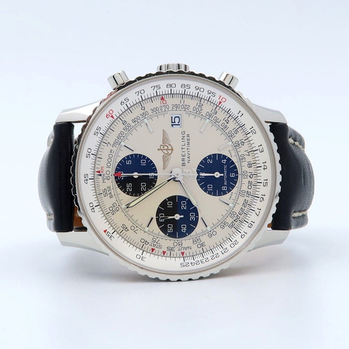 Breitling Navitimer Heritage Automatic 41mm Chronograph Silver Dial A13324