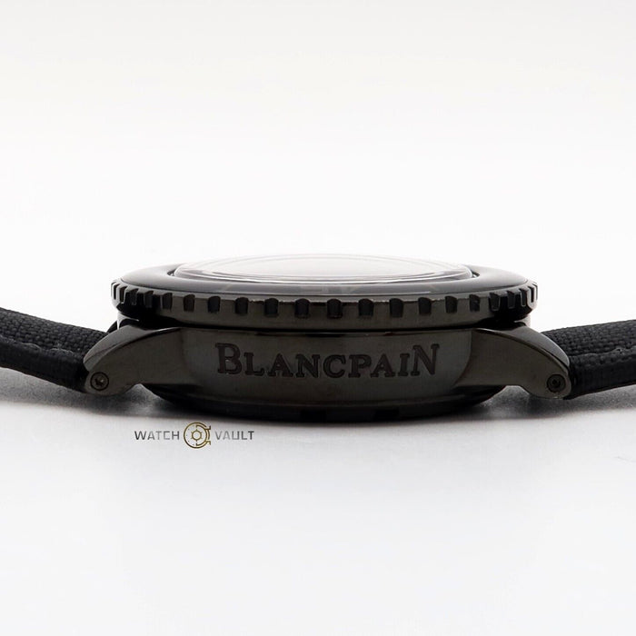 Blancpain Fifty Fathoms Knight Black Dial Steel Automatic 45MM 5015-11C30-52