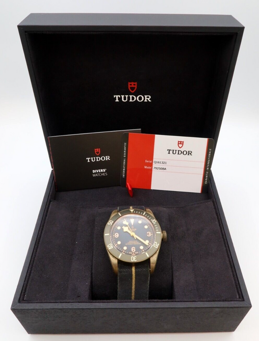 Tudor Black Bay Bronze Automatic 43MM Diver Box/Papers 79250BA