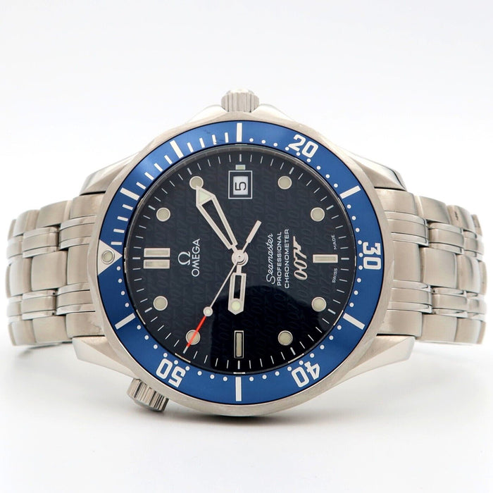 Omega Seamaster 007 James Bond Blue Dial Automatic 41MM Stainless Steel 2537.80
