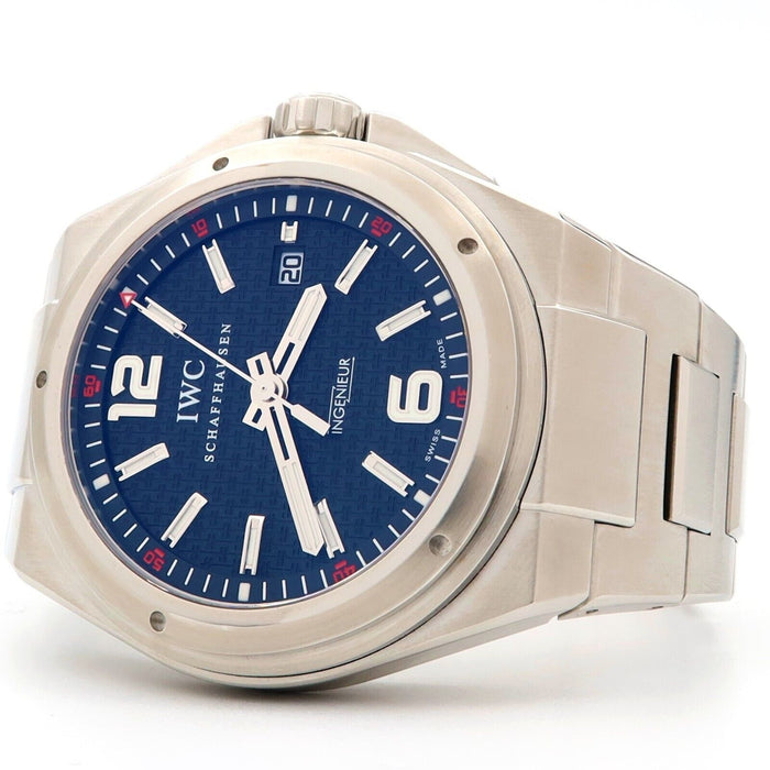 IWC Mission Earth Ingenieur Automatic Black Dial Stainless Steel IW323604