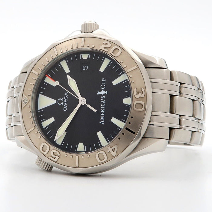 Omega Seamaster America's Cup Black Dial Automatic 41MM Stainless Steel 2533.50