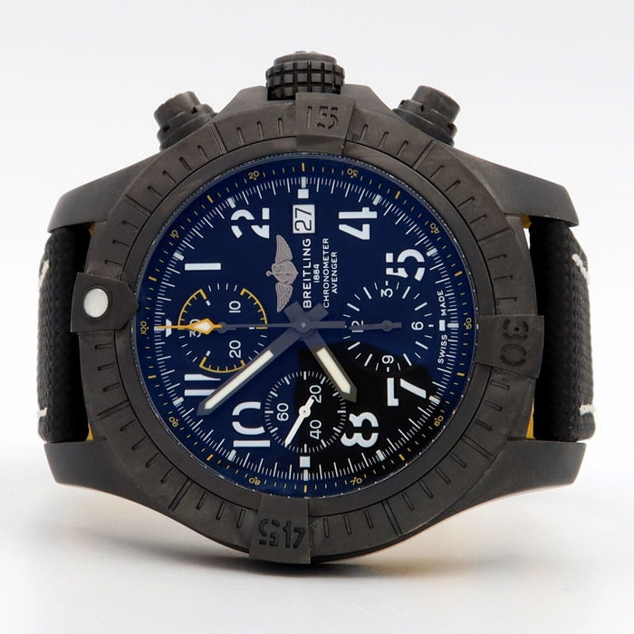 Breitling Avenger 45 Night Mission Chronograph Black Dial Titanium 45MM V13317